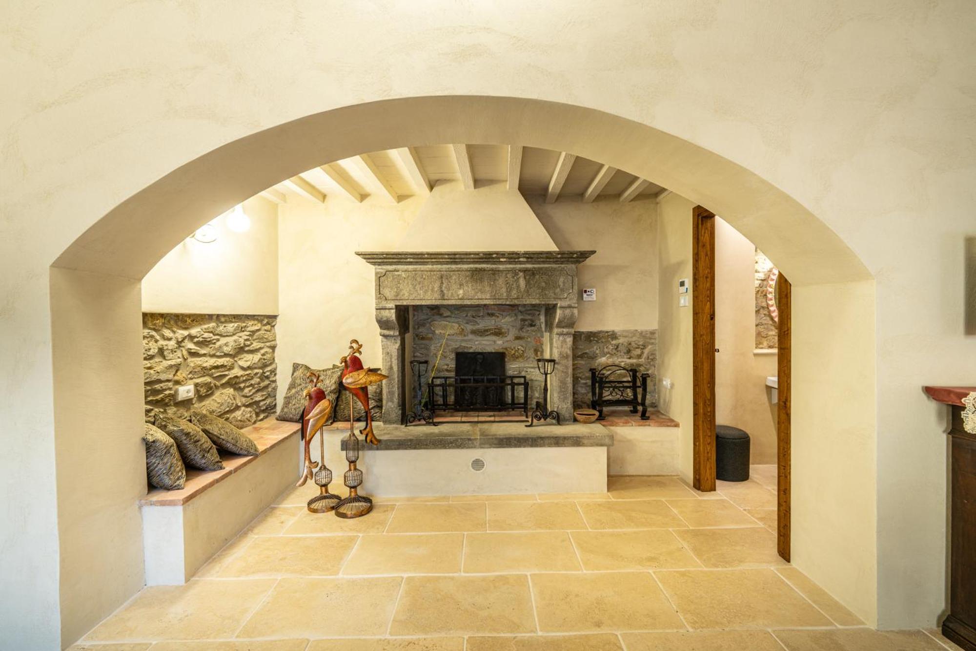 Villa D'Epoca Carniani อาเรซโซ ภายนอก รูปภาพ