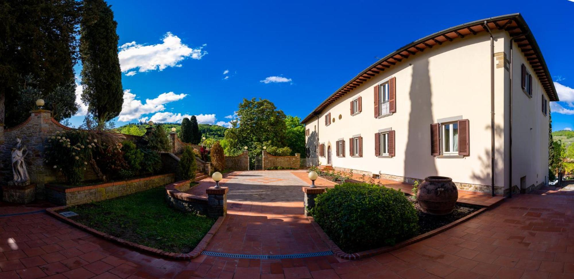 Villa D'Epoca Carniani อาเรซโซ ภายนอก รูปภาพ